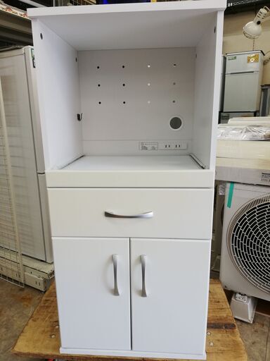 木製レンジ台　☆管理4101357