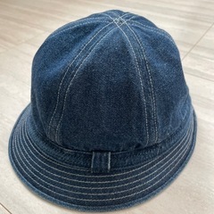 久里浜幼稚園　デニム帽子Mサイズ