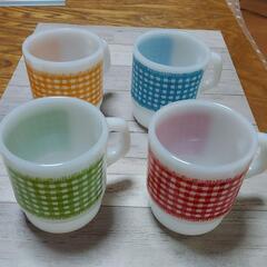 FK ギンガムチェック　マグ　4色