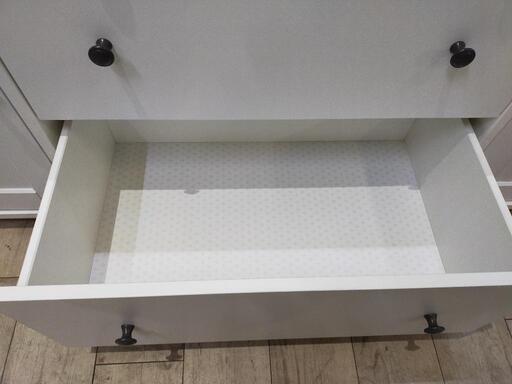 美品！【IKEA】HAUGA ハウガ サイドボード ホワイト