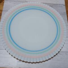 マクベスエヴァンス　ペタルウェア　パステルバンド　大小プレート　2枚