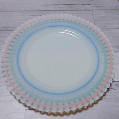 マクベスエヴァンス　ペタルウェア　パステルバンド　大小プレート　2枚