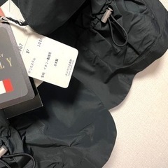 シンプル 無地 ブラック ショート丈 トレンチコート 春夏 M〜L きれいめ