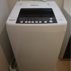 【ネット決済】【受付終了済み】洗濯機 2020年製造 ハイセンス...