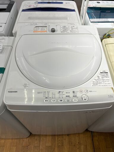 洗濯機　No.1351　東芝　AW-42SM　2014年製　4.2kg　東芝　〖リサイクルショップどりーむ鹿大前店〗