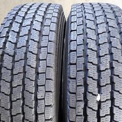 ハイエース レジアスなどに 2020年製 中古ホイール、スタッドレス ★15×6J 139.7/6H ET22★【195/80R15 107/105LT】