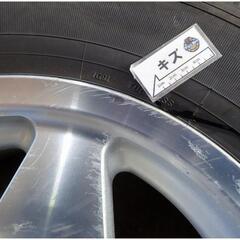 ハイエース レジアスなどに 2020年製 中古ホイール、スタッドレス ★15×6J 139.7/6H ET22★【195/80R15 107/105LT】