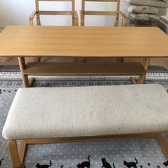 無印良品ダイニング　リビングでもシリーズセット