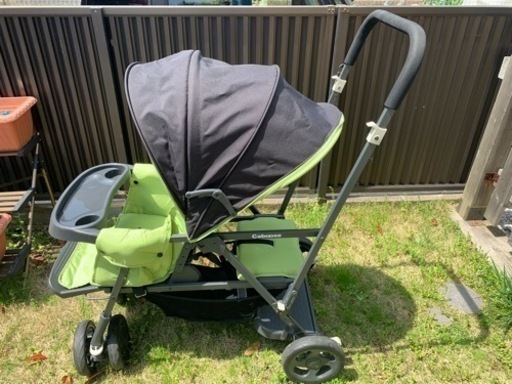 ー安爆 JOOVY Caboose 二人乗りベビーカー - bravista.com.br