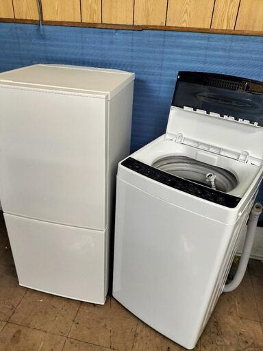 新生活応援家電セット！！No６２ ツインバード  HR-E911型2ドア冷凍冷蔵庫 110L 2020年製・・ハイアール JW-C55D 全自動洗濯機 5.5K 2020年製　2点セット！！