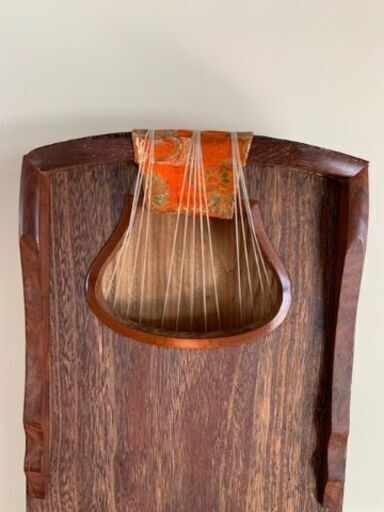 和琴 13弦琴 琴柱付き 琴袋付き 和楽器 作者不明 USED品 【公式通販】