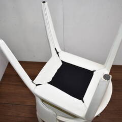 【ヤ取終了11/21】≪zy242≫良品 cassina/カッシーナ 367HOLA/オラ 高級 ダイニング アーム チェア 本革 2脚セット カバー脱着可 31020-03