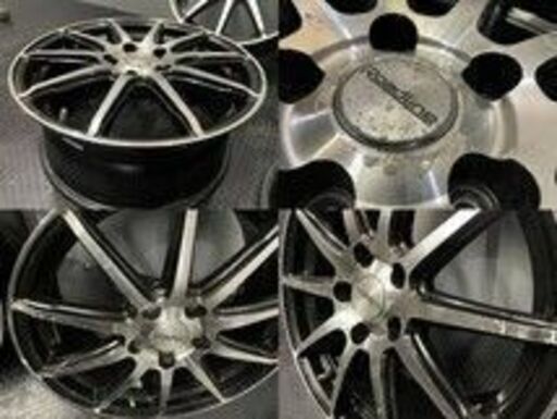 みらい出品ページ MANARAY Roadline マナレイ ロードライン 17インチ 4本 7J5HPCD114.3+