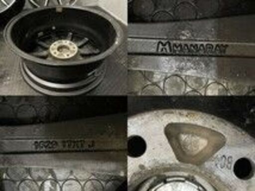 MANARAY Roadline マナレイ ロードライン 17インチ 4本 7J5HPCD114.3+ 