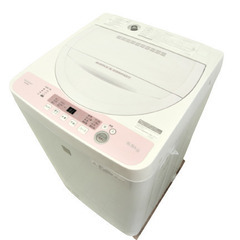 USED　シャープ　5kg洗濯機　ES-G5E5