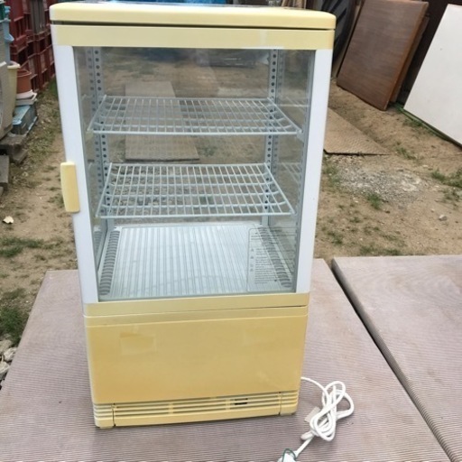 卓上4面ガラス冷蔵ショーケース RT-58L 開店市場 58ℓ