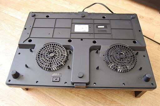 山善 2口IH調理器 YEM-W1456 2021年製 黒 専用台付き 2口IH