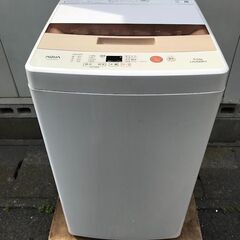 洗濯機 AQUA AQW-BK50E 5kg 2017年 アクア