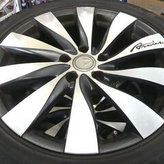 タイヤ付ホイール 4本セット ANEVIAS アヌヴィアス ブリヂストン エコピア 235/50R18 2017年製 中古 苫小牧西店