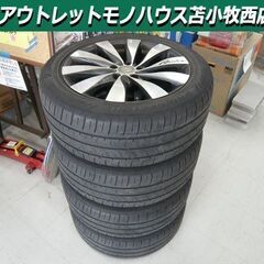 タイヤ付ホイール 4本セット ANEVIAS アヌヴィアス ブリヂストン エコピア 235/50R18 2017年製 中古 苫小牧西店
