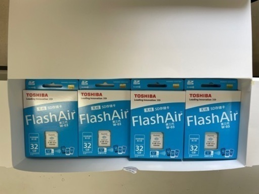 Flashair W-03 32GB 10枚 - パソコン