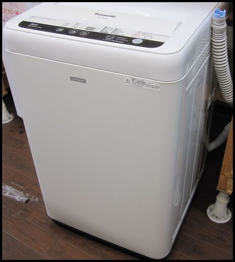 キャッシュレス決済可！ 値下げしました! 18700円→13200円 パナソニック 洗濯機 5kg 2017製