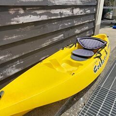 【再値下げ！最終特価！】シングル(一人乗り)シーカヤック☆イエロー(コブラ)