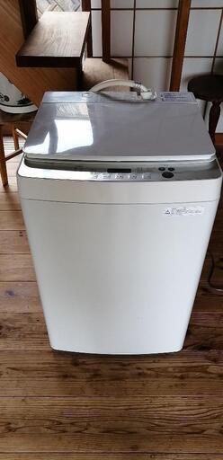 【美品】[配達無料]全自動洗濯機　5.5kg  ツインバード製　KWM-EC55 　2018年製