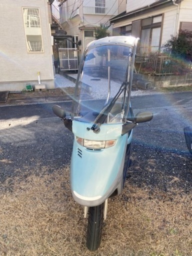 現在商談中。キャビーナー90屋根付バイク