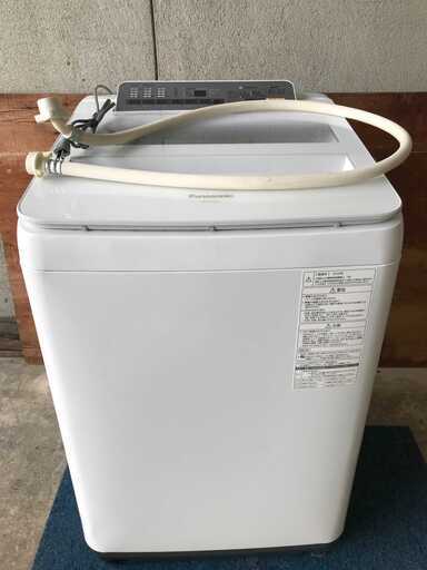 福岡）福岡市東区より　PANASONIC ﾊﾟﾅｿﾆｯｸ 洗濯機8.0kg NA-FA80H3 2016年製