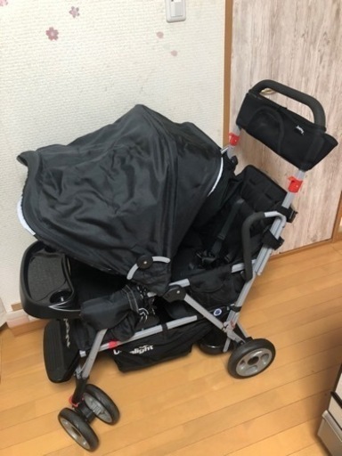 交渉成立！ありがとうございました。joovy カブースウルトラライト【縦型ベビーカー】2人乗り