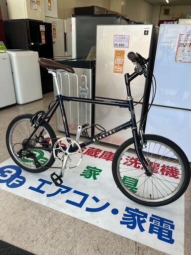 自転車探すなら「リサイクルR」❕ビアンキ Bianchi❕ ミニベロ merlo メルロ ❕　防犯登録いたします❕ ゲート付き軽トラ”無料貸出❕購入後取り置きにも対応 ❕ R1863