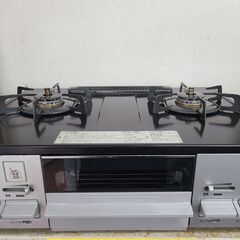 【リサイクルショップどりーむ天保山店】●1840●　ノーリツ　ガスコンロ　都市ガス用　2019年製　KG80QVM　横幅59㎝