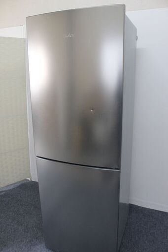 ハイアール　冷凍冷蔵庫　JR-NF270B イタリアンデザイン　2ドア　シルバー　 270L 2020年製  冷蔵庫 中古家電 店頭引取歓迎 R5713)