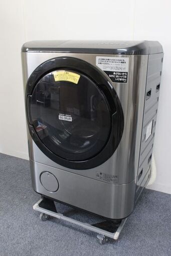 日立　ヒートリサイクル 風アイロン ビッグドラム　BD-NX120CL 12kg/6kg 2019年製 HITACHI 洗濯機 中古家電 店頭引取歓迎 R5716)