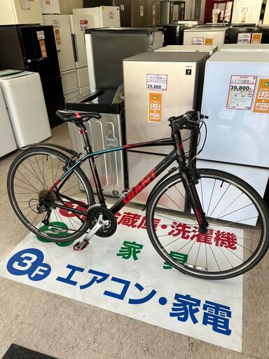 自転車探すなら「リサイクルR」❕GIANT ジャイアント❕ クロスバイク ESCAPE RX ❕size：S❕　防犯登録いたします❕ ゲート付き軽トラ”無料貸出❕購入後取り置きにも対応 ❕ R1864