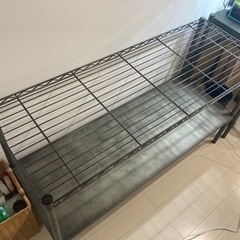 ほぼ新品 HOME ERECTA VINTAGE のスチール棚