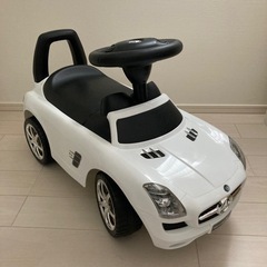 メルセデスベンツ SLS AMG 乗用玩具 ホワイト