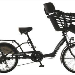 新車 税別￥36.800～2タイプ 幼児二人乗り対応 ママフレロック 外装6段