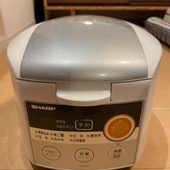 【取引者決定】SHARP炊飯器・3合炊き