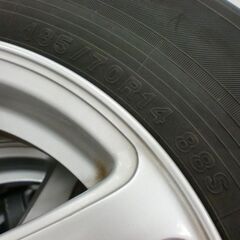 ホイール付タイヤセット FEID 14インチ ヨコハマ ECOS 185/70R14 4本セット 中古 苫小牧西店 ホイール付タイヤセット FEID 14インチ ヨコハマ ECOS 185/70R14 4本
