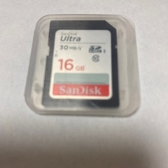 SDカード SanDisk Ultra 30MB/s 16GB
