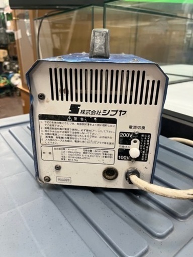 P3801 動作確認済み♪ シブヤ　ダイモトランス　40PRENIUM 変圧器　昇圧器　プラクラ東区本町店　札幌
