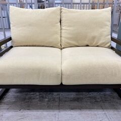 愛品館 江戸川店】ニトリ 2Pファブリックソファ ID:156-018456-007