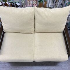 愛品館 江戸川店】ニトリ 2Pファブリックソファ ID:156-018456-007