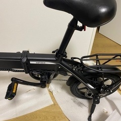【ネット決済】モッペト自転車　アクセル付き電動自転車　折り畳み1...