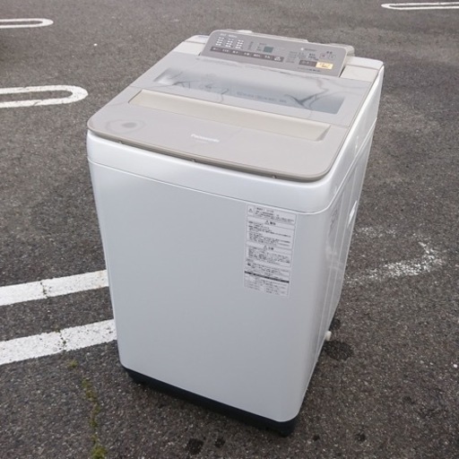 【引き取り限定】Panasonic 全自動洗濯機 NA-FA90H3 9.0kg 2016年製 中古品