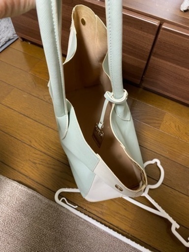 サマンサタバサ シュエット ミント グリーン カバン バッグ さあ 網干の靴 バッグの中古あげます 譲ります ジモティーで不用品の処分