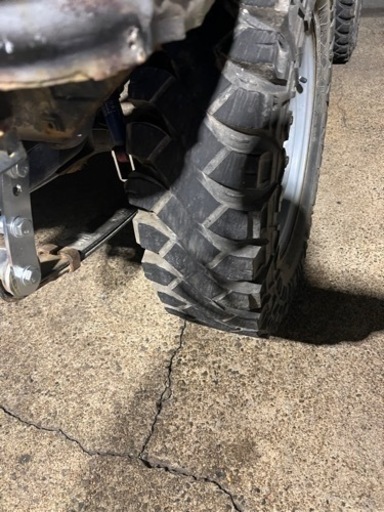 車のパーツ 希少SJ30純正ホイールタイヤセット