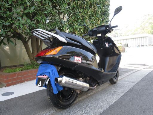 ホンダ スペイシー100(JF13) 実働車 モリワキマフラー